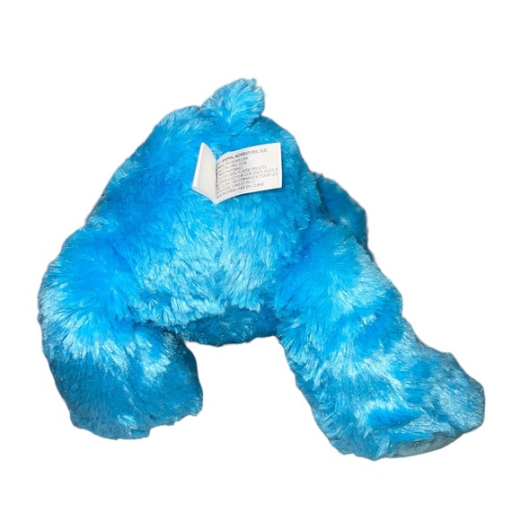 Animal Adventure Blue Shaggy Teddy Bear Plush Stuffed Animal 16” Inches Silky - Picture 4 of 7